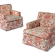 A pair of American “Seniah” armchairs owned by the Reagans, up for auction later this month (Christie’s)